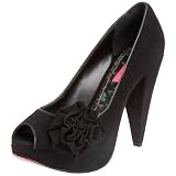 Betsey Johnson Womens Kalen Peep Toe Pump