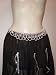 Silver Metal Belt with Swags and Bells