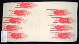 Mayatex Saddle Blanket - Racing Horses - Cream and Coral