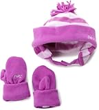 Levi's Girls 2-6x Toddler Fireplace Fleece Gloves Set