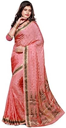 prachstore Indian Women Designer Party wear pink Saree Sari K-3869-32657
