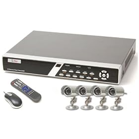 Q-See 4 Channel H.264 Pentaplex Network DVR with CIF Realtime Recording on Each Channel +... by Q-See
