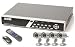 Electronics : Q-See 4 Channel H.264 Pentaplex Network DVR with CIF Realtime Recording on Each Channel + 250 GB Hard Drive and 4 Color CCD Night Vision Camera Kits