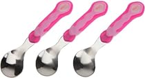 Vital Baby 49052 (pink/lila) - Kinderl&ouml;ffel - Stainless steel - 2 St&uuml;ck