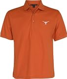 Texas Longhorns Dark Orange Classic Bevo Embroidered Polo Shirt