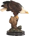 American Bald Eagle Foraging while Perched on Branch Bird Statue