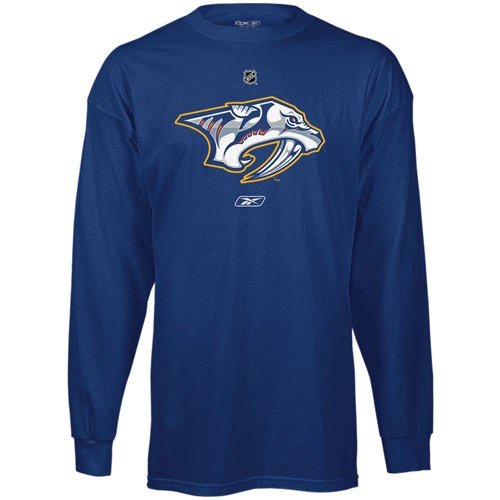 Nashville Predators Primary Logo Long Sleeve T-Shirt