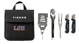 Louisiana State Fightin' Tigers (LSU) Break-Apart Barbeque Accessories NCAA College Athletics Fan Shop Sports Team Merchandise