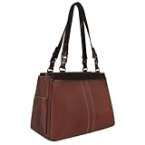 Chocolate Brown Orchid Diaper Bag by Amy Michelle