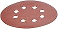 DEWALT DW4307 5-Inch 8 Hole Assortment Hook and Loop Random Orbit Sandpaper (5-Pack)