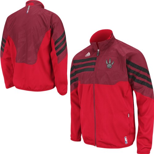 Adidas Toronto Raptors On-Court Warmup Jacket Small