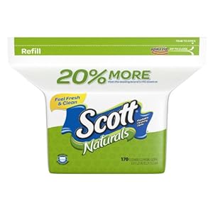 Scott Moist Wipes Refill (170 Wipes)