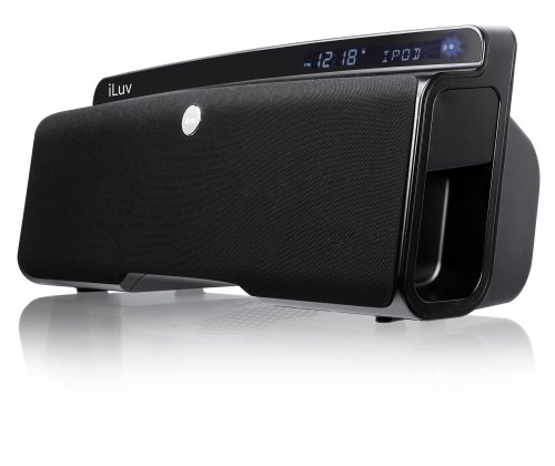 iLuv i399 Hi-Fi Bluetooth Speaker System for iPod Black