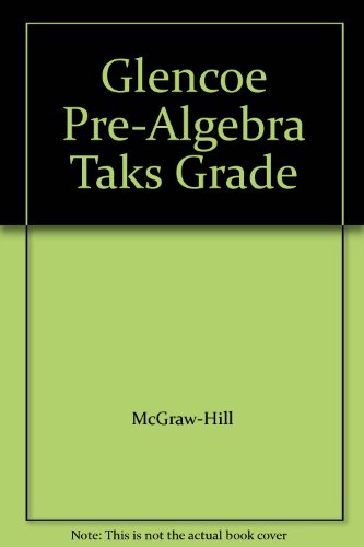 glencoe pre algebra taks grade