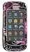New SnapOn Phone Cover for AT&T Samsung Impression A877 Pink Butterfly Protector Case