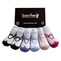 Infant/Toddler Girls' Jazzy Toes Socks 6-pk. - Spectators