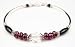 Attracting A Soul Mate: Garnet, Rose Quartz, Quartz, Onyx Sterling Silver Gemstone Bracelets