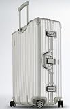 Rimowa Topas Aluminum Silver 32 Multiwheel Trolley Suitcase