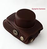 Leather Case for Panasonic Lumix GF1 GF-1 Camera With 20mm and 14mm Lens