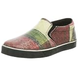 Leather Island Womens Tribute To Madras2 Slip On Sneaker