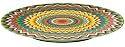 French Bull 15-3/4-Inch Melamine Lazy Susan, Mosaic