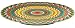 French Bull 15-3/4-Inch Melamine Lazy Susan, Mosaic French Bull 15-3/4-Inch Melamine Lazy Susan, Mosaic