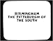BIRMINGHAM The Pittsburgh of the South Decorated Mouse Pad