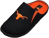 NCAA Unisex Adult Texas Longhorns Active Leisure Slippers (Black, Large)