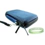 Garmin Nuvi GPS Size 4.3 BLUE Hard Shell Cube Garmin Carrying Case for All Garmin 200 series and 200w series 4.3 Models + Live*Laugh*Love Wristband!!!