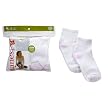 Women's Hanes Cushion Ankle White/Pink 6 Pack Socks