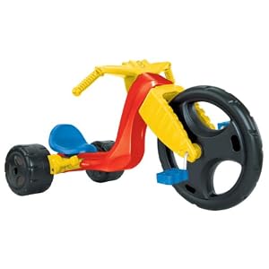The Original Big Wheel "Spin Out Racer" 16" Ride-On Trike w/ Hand Brake (no decals)