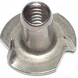 1/4 x 9/16-L Pronged Tee Nut (10 pieces)