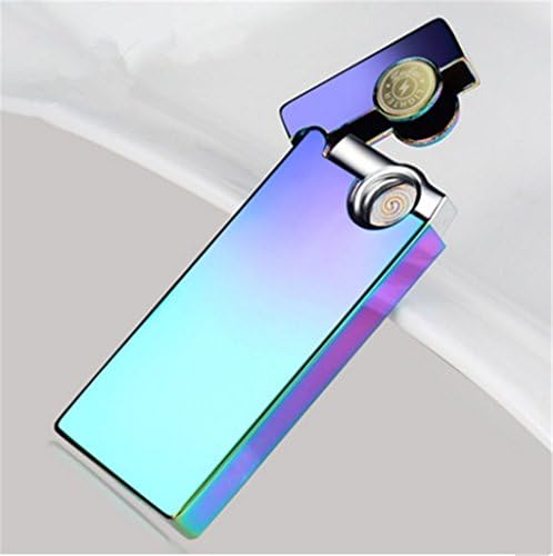 Electric Arc Lighter - Windproof Dual Arc Plasma Lighter - USB Rechargeable Dual Pulse Electronic Lighter - Flameless Plasma Beam Lighter