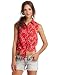 RVCA Juniors Glory Days Sleeveless Top, American Beauty, X-Small