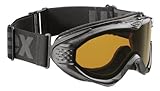 UVEX Onyx Pola Goggle,Black Metallic Frame,Gold Lite Polar Lens