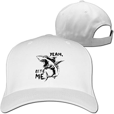 Adjustable Baseball Cap Hats - Shark Yeah Bite Me