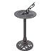 IRON - Metal Ornate Garden Sundial - Bronze