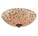 Quoizel MY1618ML Monterey Mosaic 18 Inch Diameter 4 Light Flush Mount Light