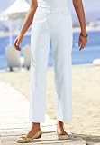 Stretch-Twill Ankle-Length Pants