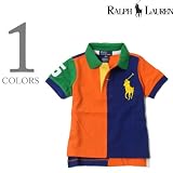 POLO Ralph Lauren ビッグポニー切り返しポロシャツ [並行輸入品]