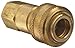 Dixon DCB26 Brass Air Chief Industrial Interchange Quick-Connect Air Hose Fitting, 3/8