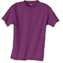 Hanes Youth 100% Cotton Heavyweight 6.1 oz Short Sleeve T-Shirt in Sand - X-Small (2/4)