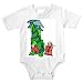 Onesie with man, green, body, individuals, individual, scolding, humans, person, frog...