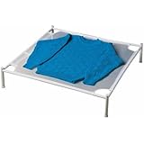 Household Essentials&reg; 04004 Stackable Space Saving Mesh Sweater Drying Rack, White 3-Pack