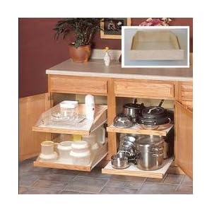 Slide-A-Shelf - Maple - Bath, Set of Two (Maple) (4 H x 14.75 W x 19.75 D) by 