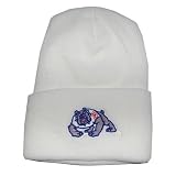 New White Plain Fresno State Bull Dogs Beanie