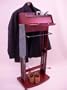 Excalibur Wardrobe Valet- Dark Cherry