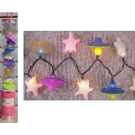 UFO Flying Saucer Fun Party String Lights (SJ) from Lava Lamps