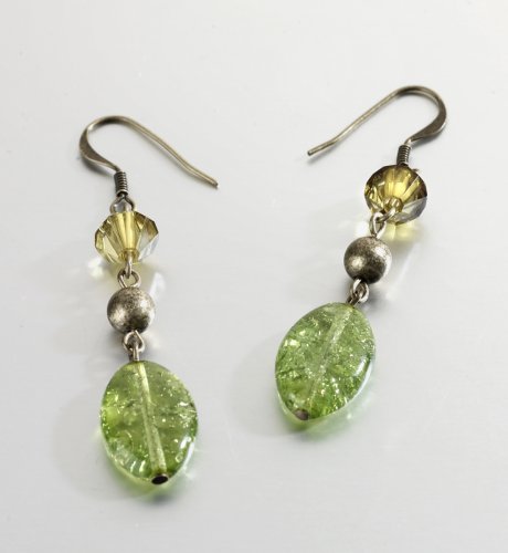 Gemstone Drop Earrings