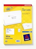 Avery Inkjet Labels 18/Sht 63.5X46.6Mm (Box of 25 sheets)